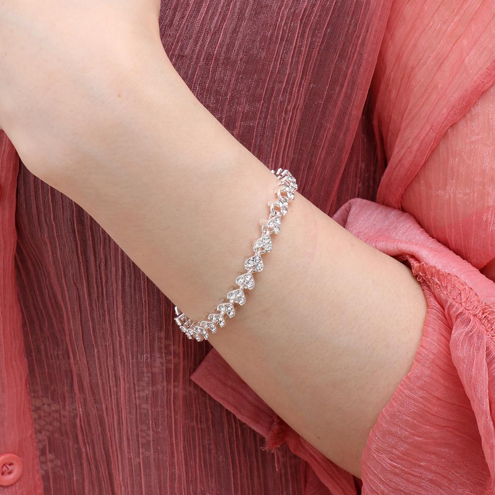 Vòng Tay Hình MELODG Lấp Lánh Cho Cô Dâu|Vòng Tay Chuỗi Hạt Thời Trang