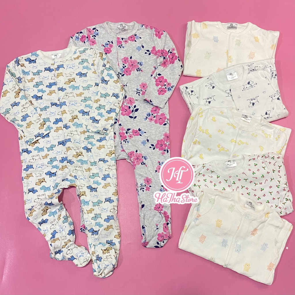 Sleepsuit/ (SIZE 18M: 10-11KG) Body vớ Z4R4 cho bé trai bé gái