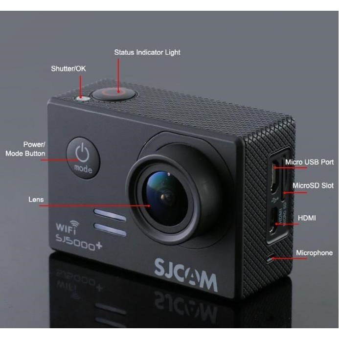 [Mã ELMALL300 giảm 7% đơn 500K] Camera hành trình SJCAM SJ5000 Wi-Fi- Hãng phân phối chính thức