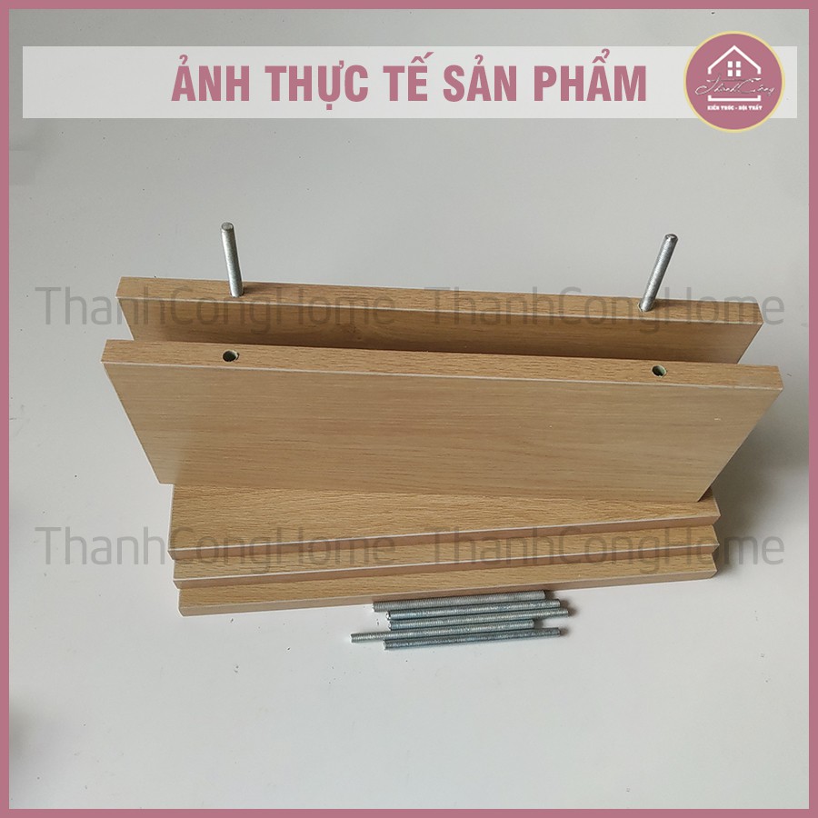 (Siêu Rẻ) Kệ Gỗ Gắn Tường Sâu 20cm . Dài 150 , 160 , 170 , 180 cm ( 150cm , 160cm , 170cm , 180cm ) Kèm Vít Âm Tường