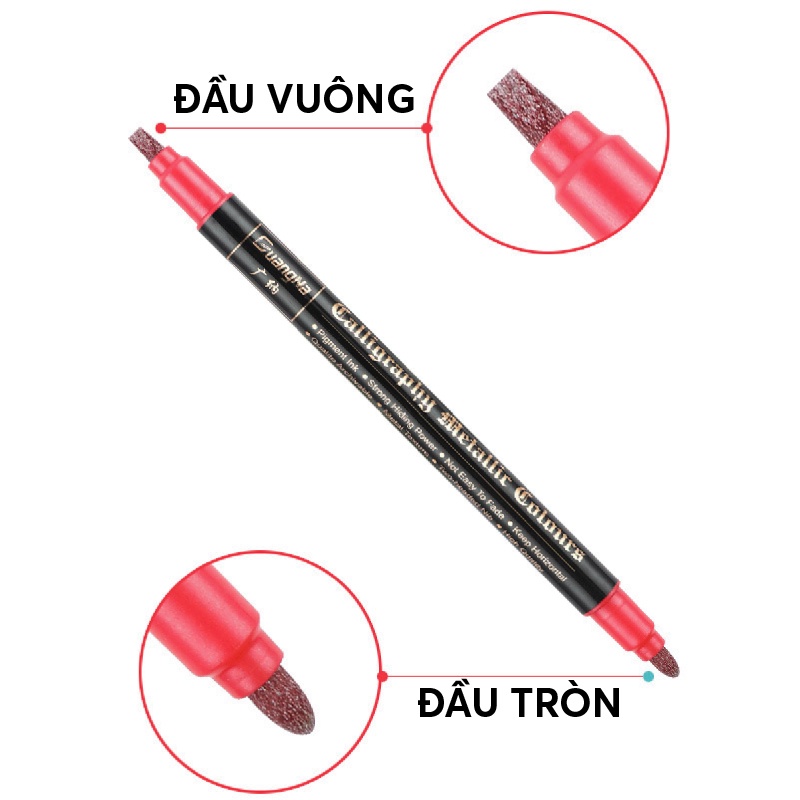 Bút luyện chữ Calligraphy, luyện nét thanh nét đậm, viết thư pháp