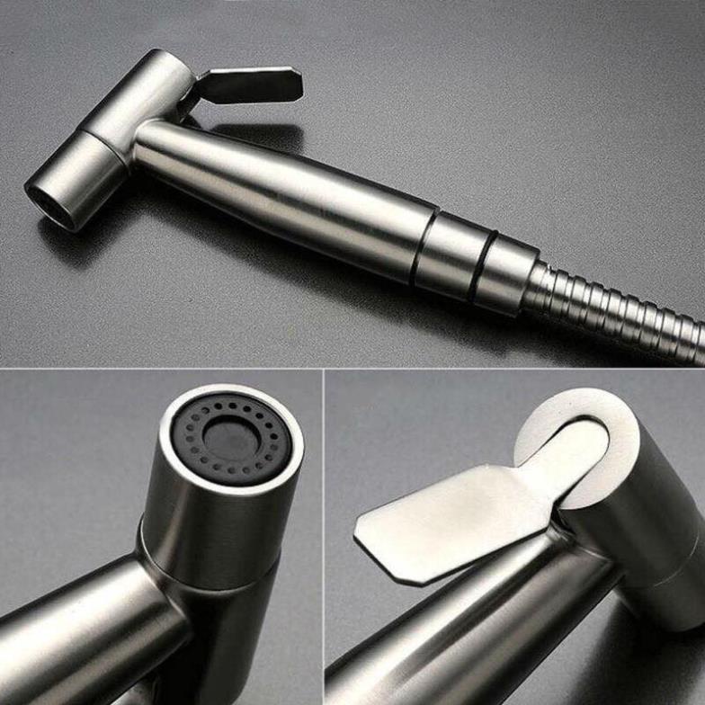 Đầu Xịt vệ sinh inox 304 Thái. tăng áp lực nước.Ship nhanh 1giờ