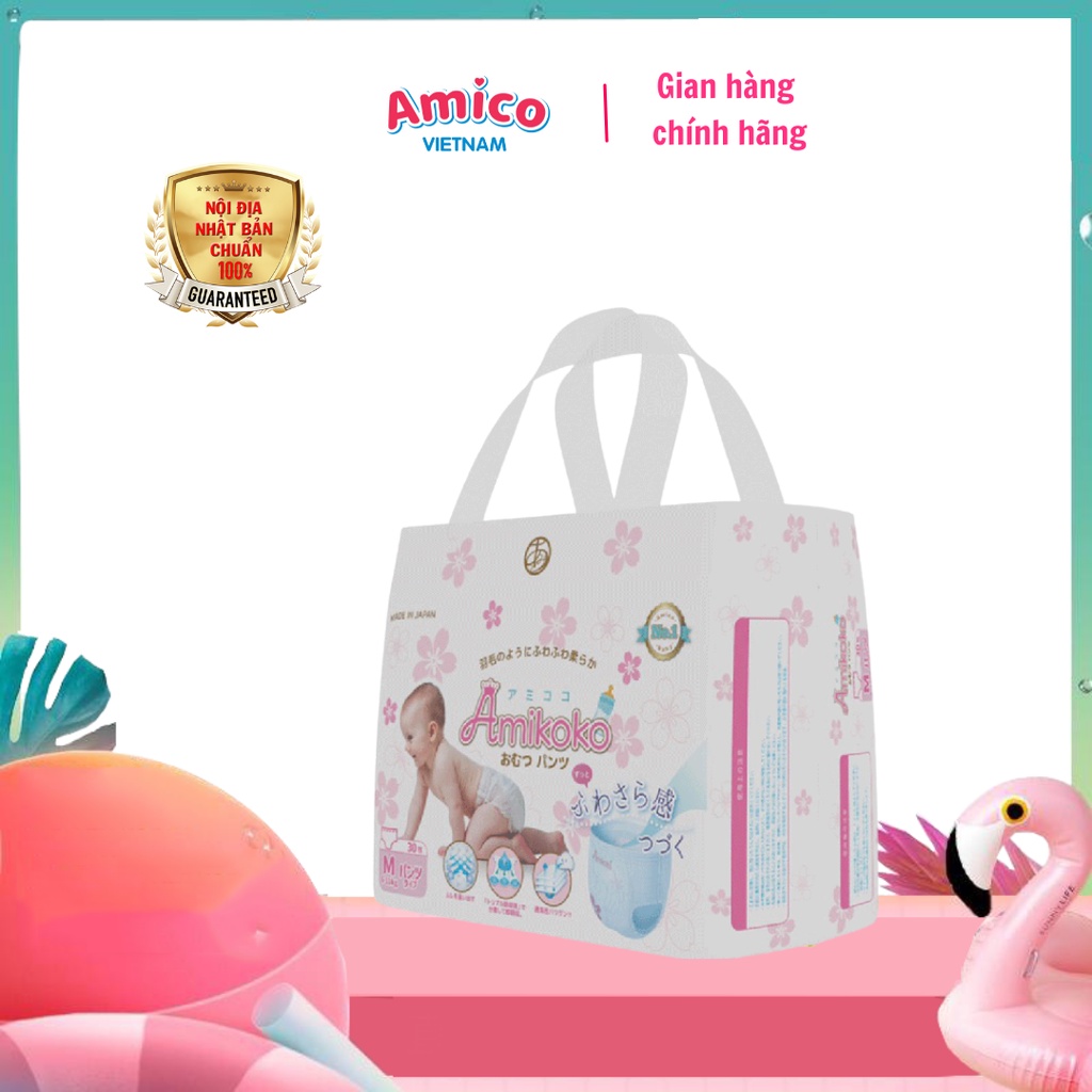 Bỉm quần AMIKOKO XL24 (12-17kg) - 10M