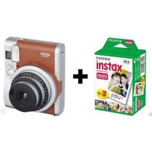 Máy ảnh lấy liền Fujifilm Instax Mini 90 + tặng kèm pack 1 film/10 kiểu