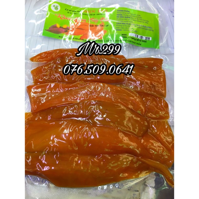 Khoai lang sấy dẻo đặc sản Đà Lạt gói 250 gram