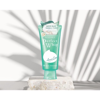 COMBO SỈ 10 CHAI Sữa rửa mặt dành cho da mụn Senka perfect whip acne care 100g