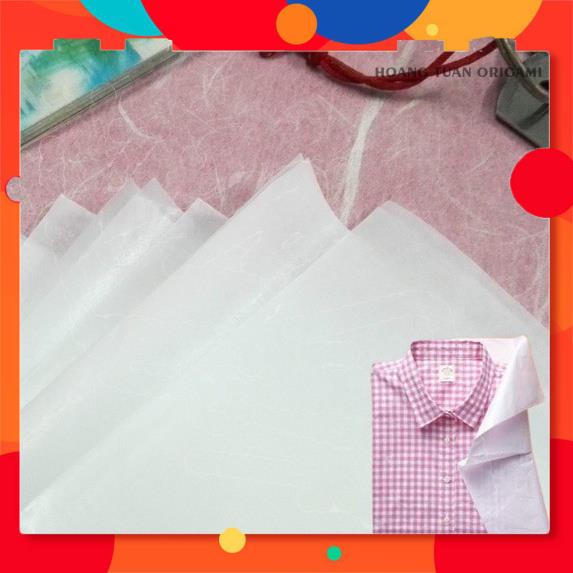 Sấp 50 Tờ Giấy Gói 50x70cm, rẻ nhất - Giấy Nến Lót Hộp, gói quần áo