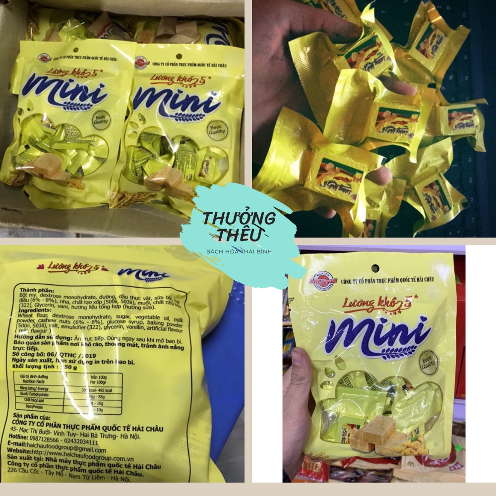 Lương khô mini 5 sao hải châu bịch 150G