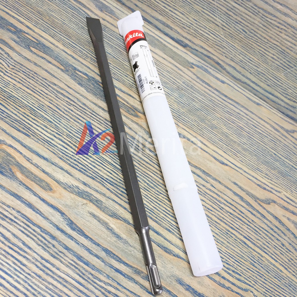 Mũi dẹp đục bê tông 20x400mm chuôi gài SDS Plus Makita D-19021