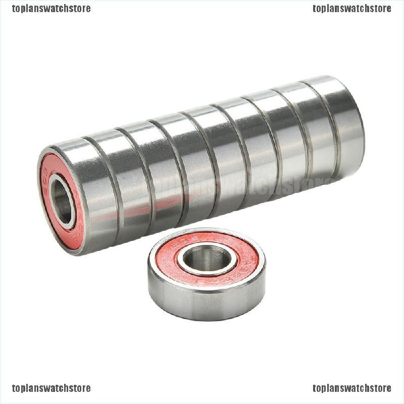 Set 10 vòng bi phụ kiện 8 * 22 * 7 ABEC-9 chất lượng cao cho giày trượt patin