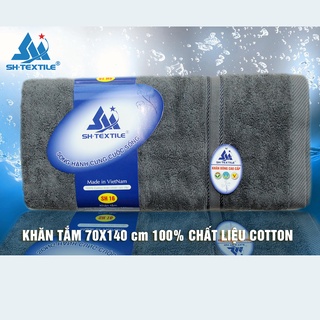 Khăn tắm khách sạn cao cấp Sơn Hà  70x140 cm nặng 450g chất bông 100% cotton không xù lông nhanh khô hàng cao cấp