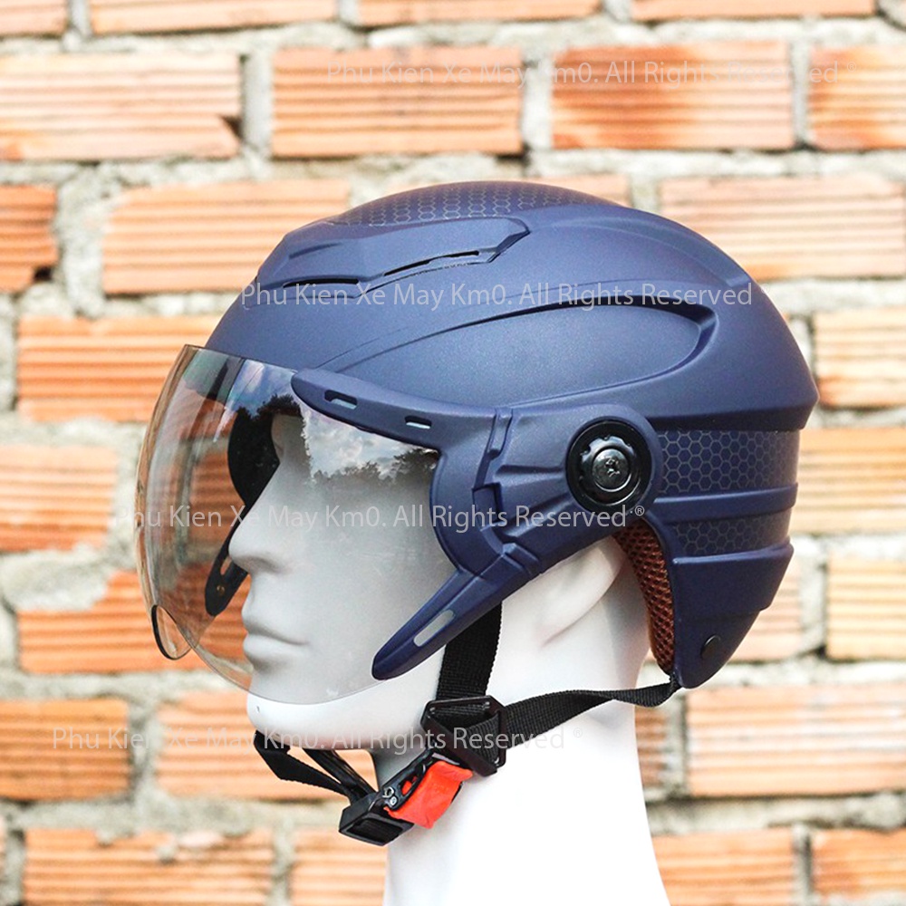 Mũ Bảo Hiểm Napoli N108K Có Kính | Size Lớn