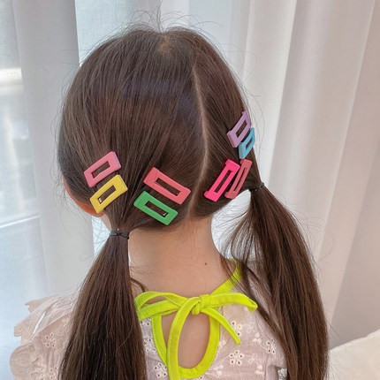 Set 10 kẹp tóc nhiều màu nhiều kiểu dáng tùy chọn dễ thương