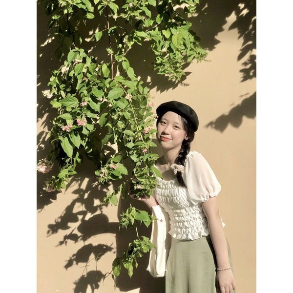 Áo kiểu nhún Shie Top Ma Vie