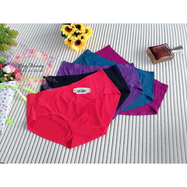 Combo 10 Quần lót su đúc không đường may viền ép sexy Free size