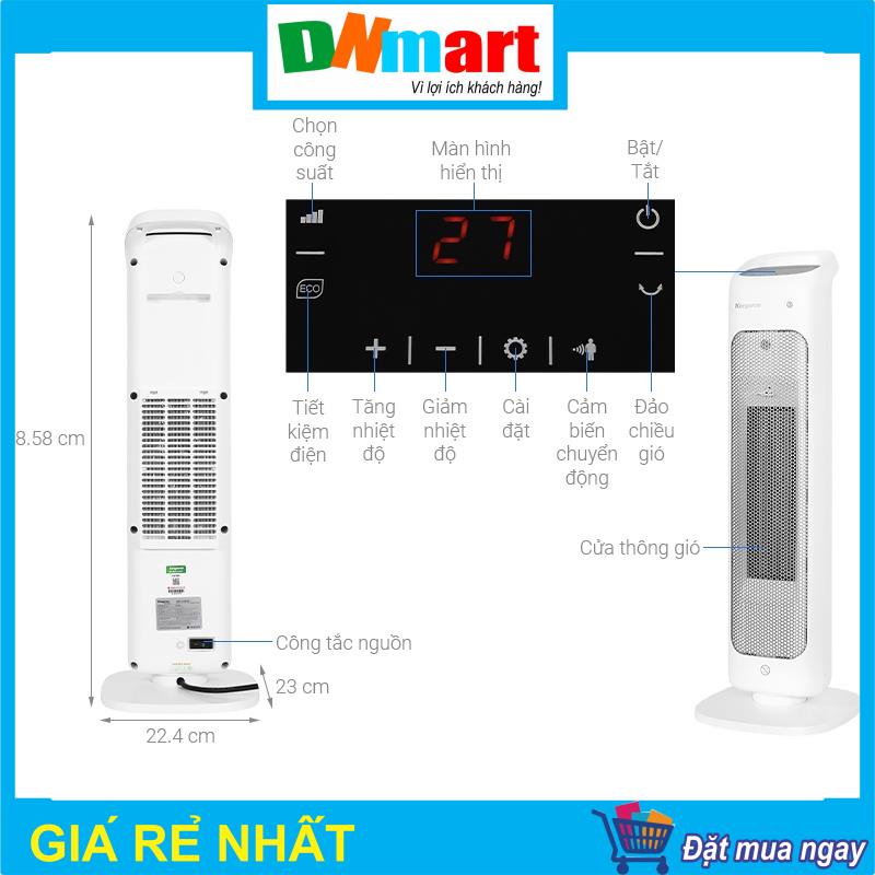 Quạt sưởi gốm Kangaroo KGFH05