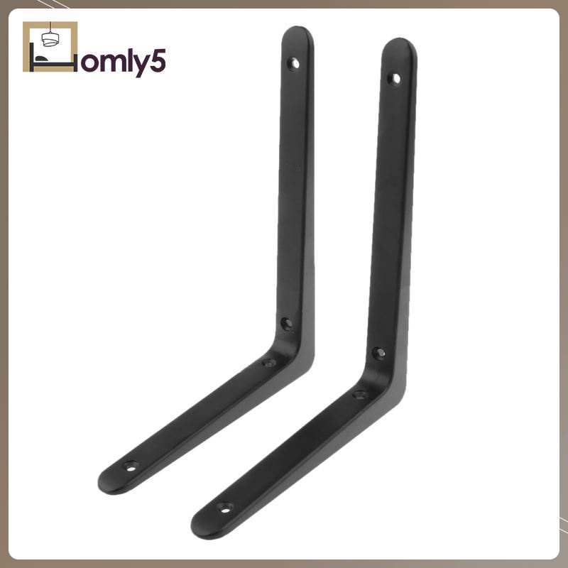 Giá đỡ kệ treo tường hình chữ L 10x15cm bằng kim loại chất lượng