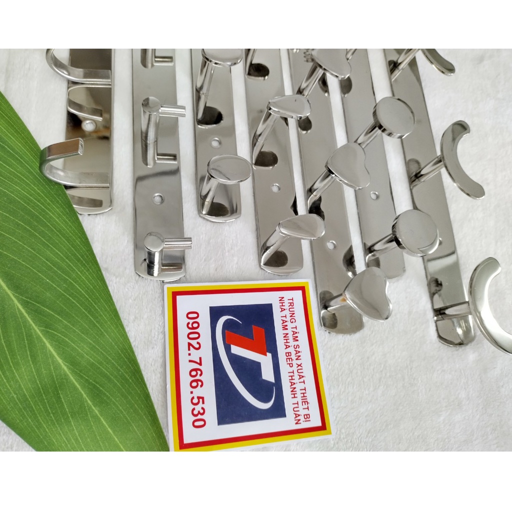 Móc áo Inox 304 cao cấp 5 chấu, TT-132