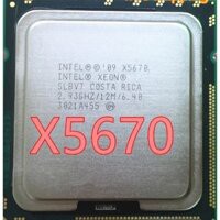 cpu xeon x5670 chip x5670 socket 1366 (6 nhân 12 luồng)