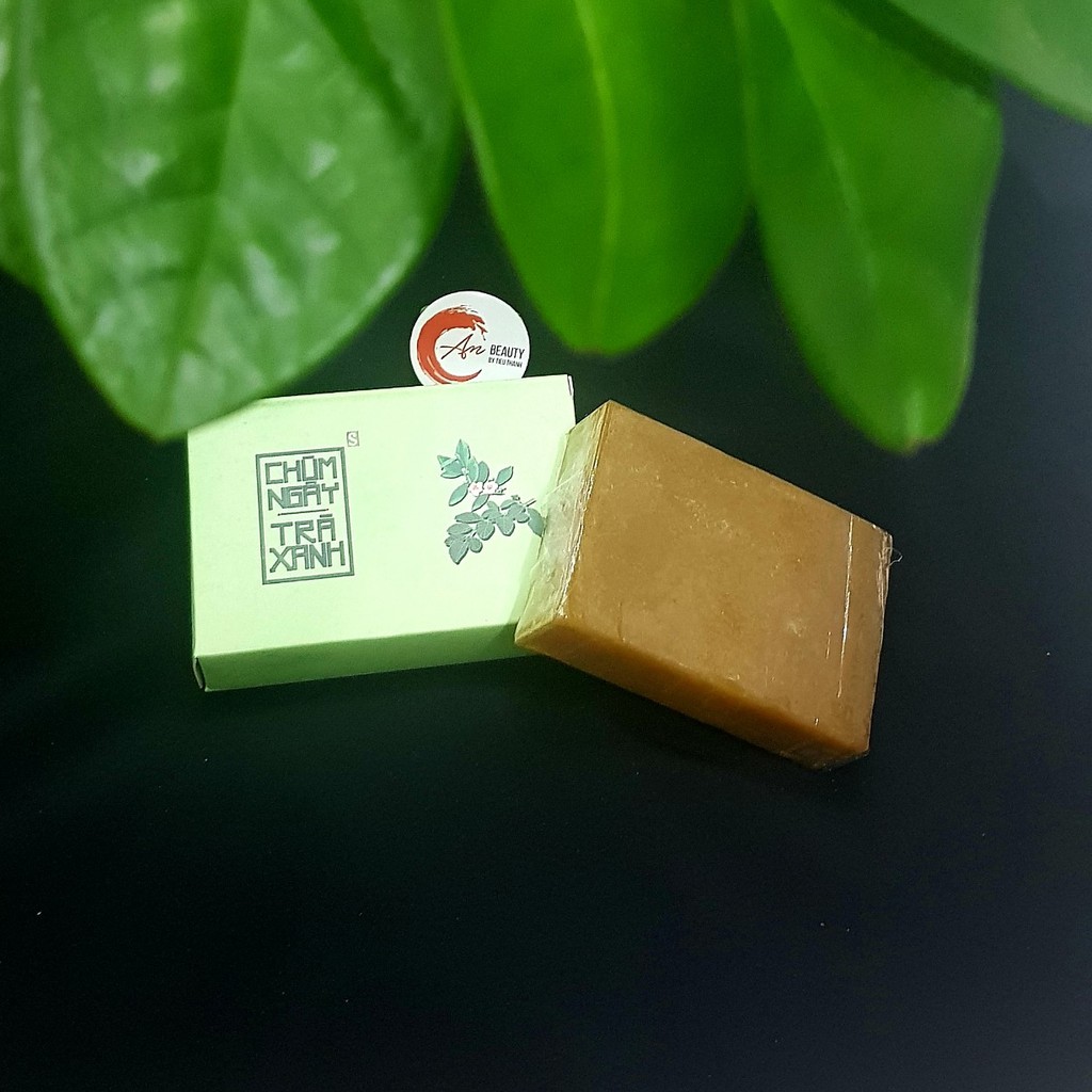 [TẶNG Túi lưới tạo bọt] +Xà phòng Chùm ngây Trà xanh Sinh Dược 100g | BigBuy360 - bigbuy360.vn