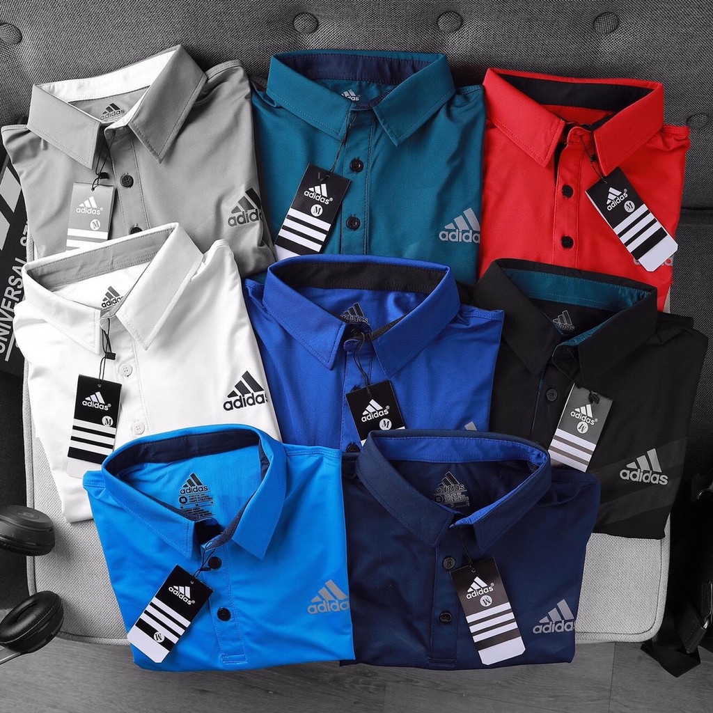 Áo thun thể thao có cổ Nam, vải thấm hút tốt, cực mát | BigBuy360 - bigbuy360.vn