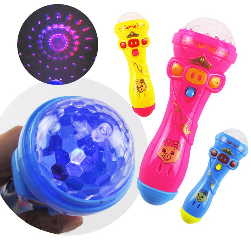 Micro đồ chơi có đèn LED chiếu sáng cho bé