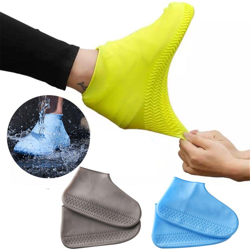 Vỏ Bọc Giày Đi Mưa Co Giãn Mềm Mại Chống Mưa