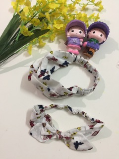 Set turban mẹ và bé