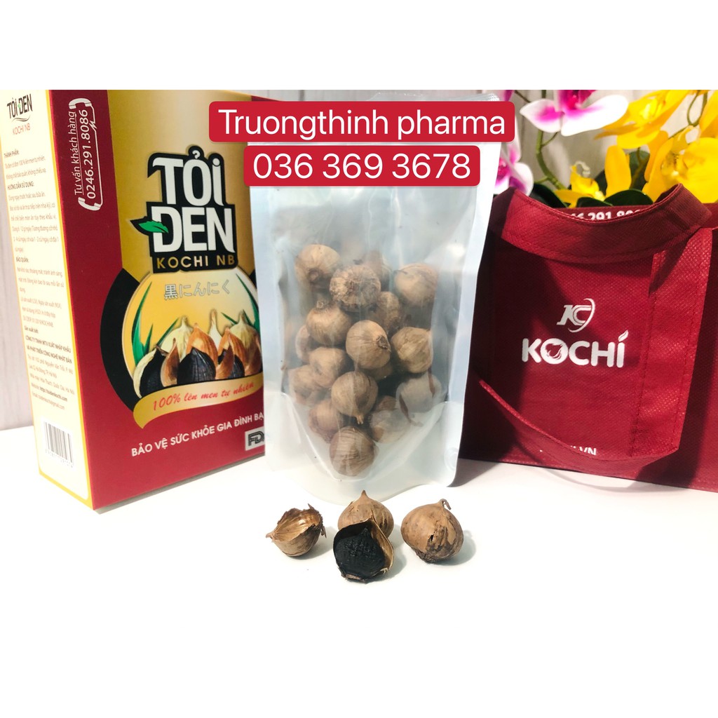 [CHÍNH HÃNG] TỎI ĐEN KOCHI CÔ ĐƠN CAO CẤP HỘP 150G