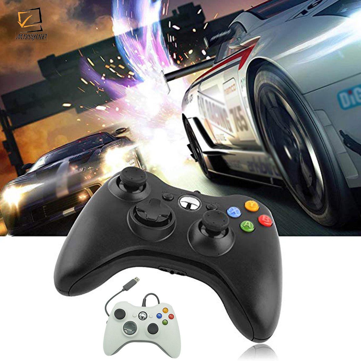 Tay Cầm Chơi Game Có Dây Kết Nối Usb Cho Microsoft Xbox 360