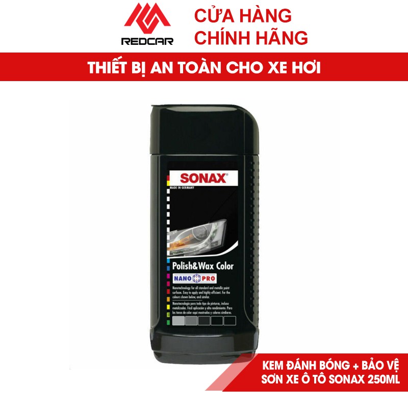 Kem Đánh Bóng Sonax 🍎 𝗚𝗜𝗔́ 𝗫𝗨̛𝗢̛̉𝗡𝗚 🍎 Kem Dưỡng Đánh Bóng Trầy Xước Ô Tô, Bảo Vệ Lớp Sơn Xe Luôn Mới