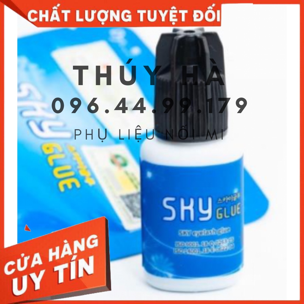 Keo nối mi sky D+_dụng cụ nối mi_tạo fan__THÚY HÀ