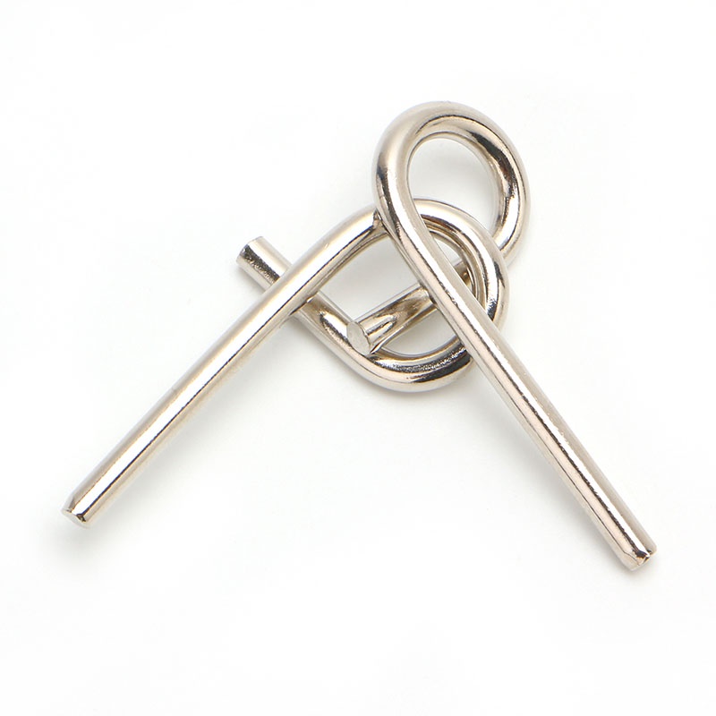 Bộ 8 Món Đồ Chơi Giải Đố Bằng Kim Loại Cho Người Lớn Và Trẻ Em