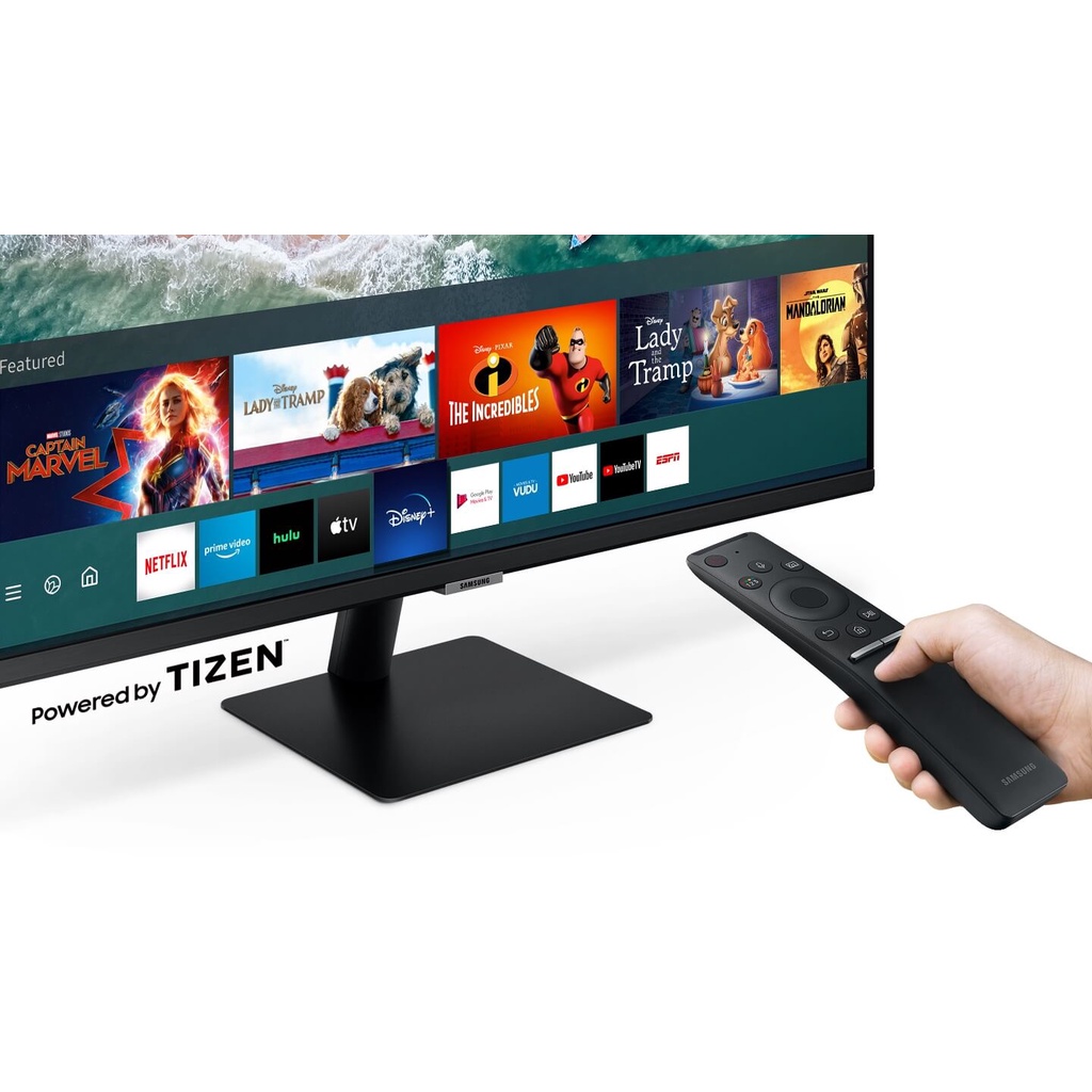 Màn Hình Thông Minh Smart Monitor Samsung LS32AM500NEXXV 32inch/Full HD (1920x1080) 8ms/60Hz/VA/Tích Hợp Loa