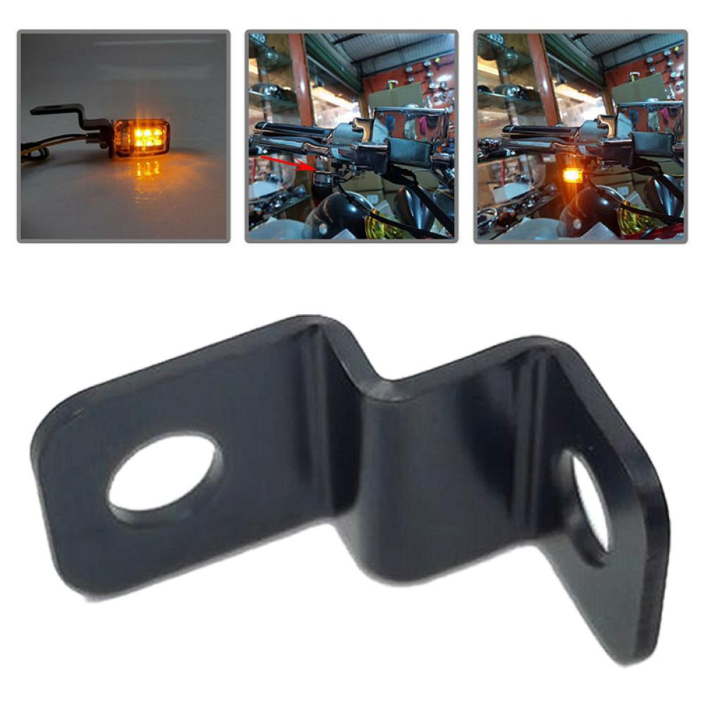 Bộ 2 Giá Đỡ Đèn Tín Hiệu / Xi Nhan / Kẹp Gắn Tay Lái Xe Máy C8H5