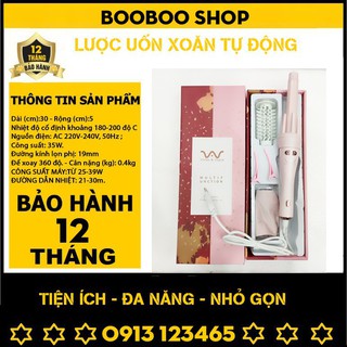 Lược uốn xoăn, lược uốn xoay tự động 360 độ đa năng