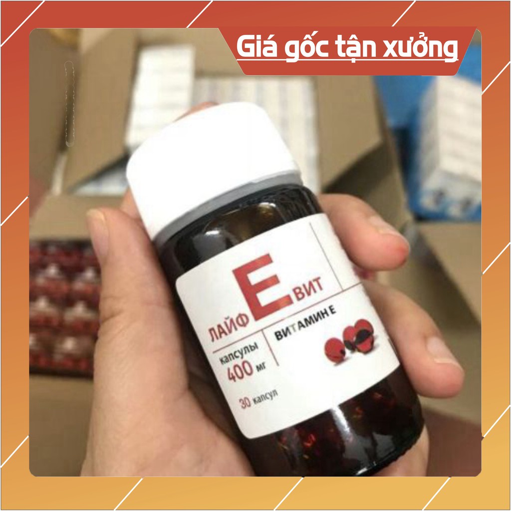 Vitamin E đỏ của Nga 400mg