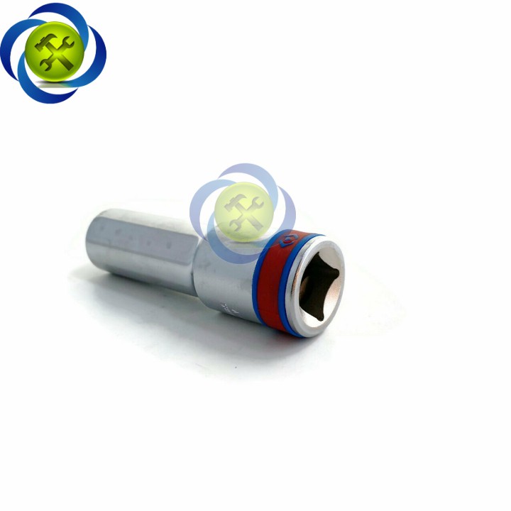 Tuýp 9/16 hệ inch 1/2 Kingtony 423018S loại dài 12 cạnh màu trắng 14.29mm