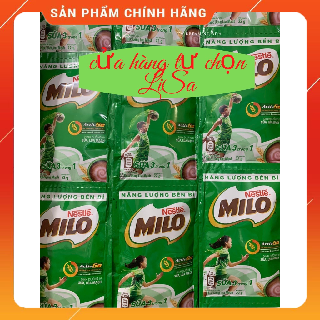 Dây milo 10 gói x 22g [ HÀNG CÔNG TY]