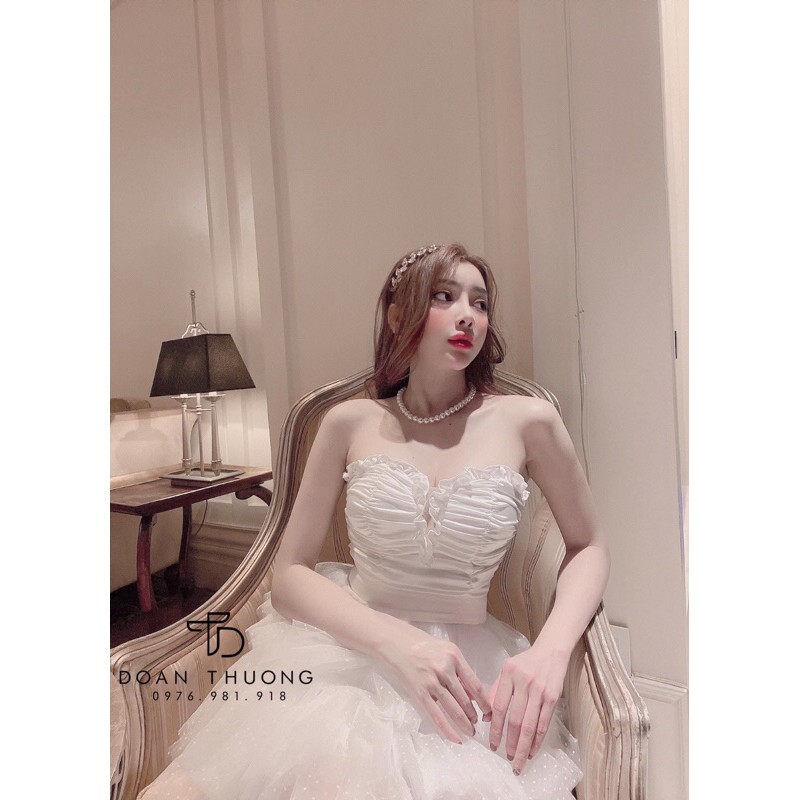 Đầm xoè tầng công chúa