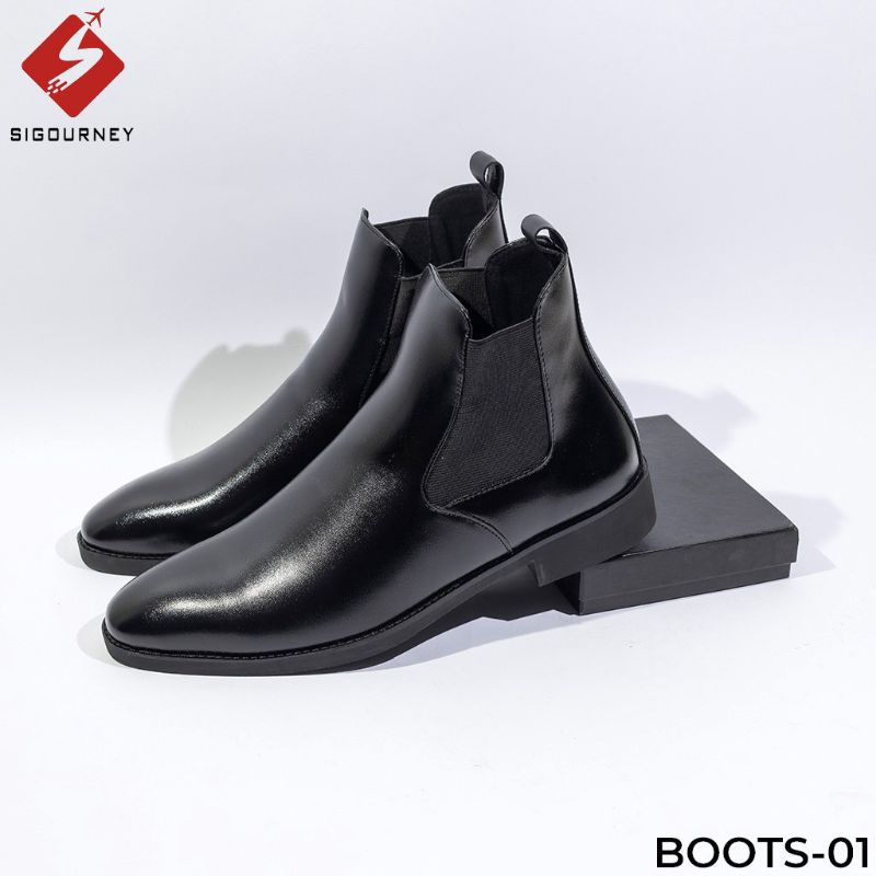 GIÀY CHELSEA BOOTS NAM CAO CỔ BOOTS-01 - SIGOURNEYMẫu giày hót nhất 2022