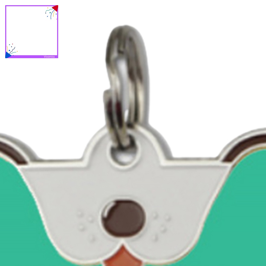 Thẻ ID Đeo Cổ Cho Thú Cưng Chống Rỉ Sét Bền Bỉ