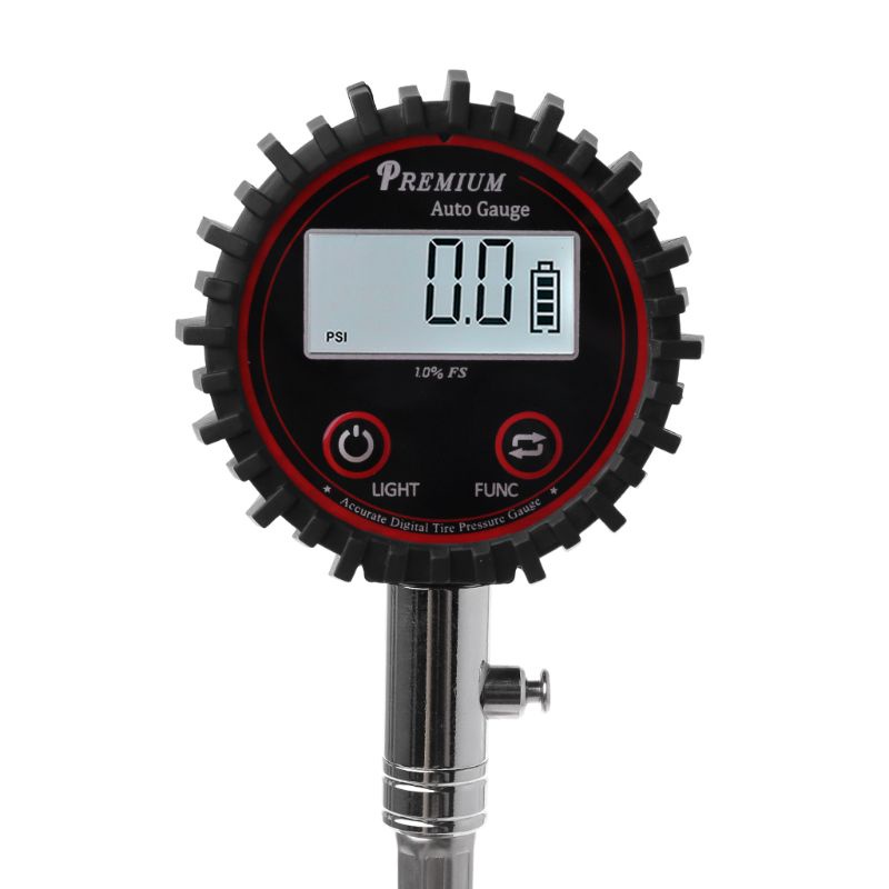 Đồng Hồ Đo Áp Suất Lốp Xe Kỹ Thuật Số 200 PSI Màn Hình LCD