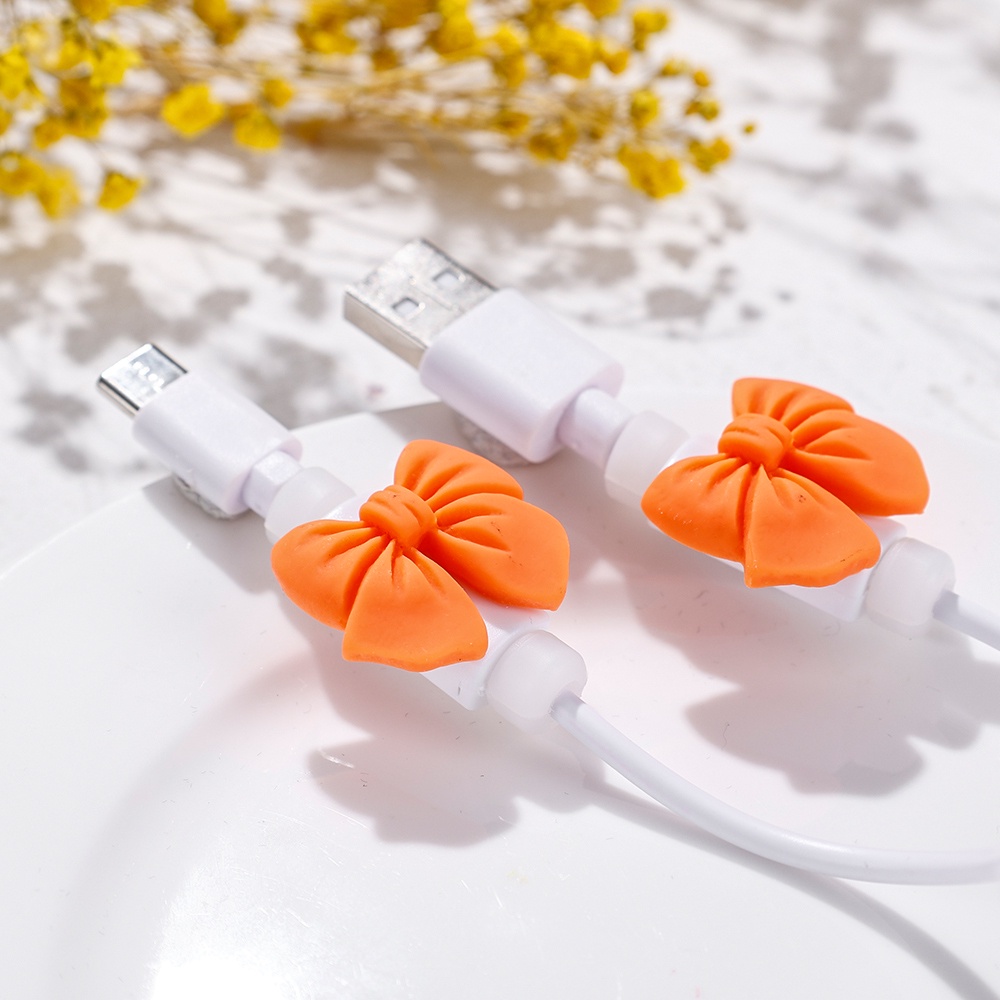 1 Cặp Nút Bảo Vệ Dây Cáp Sạc Tai Nghe Chống Đứt Chất Lượng Cao Cho IPhone