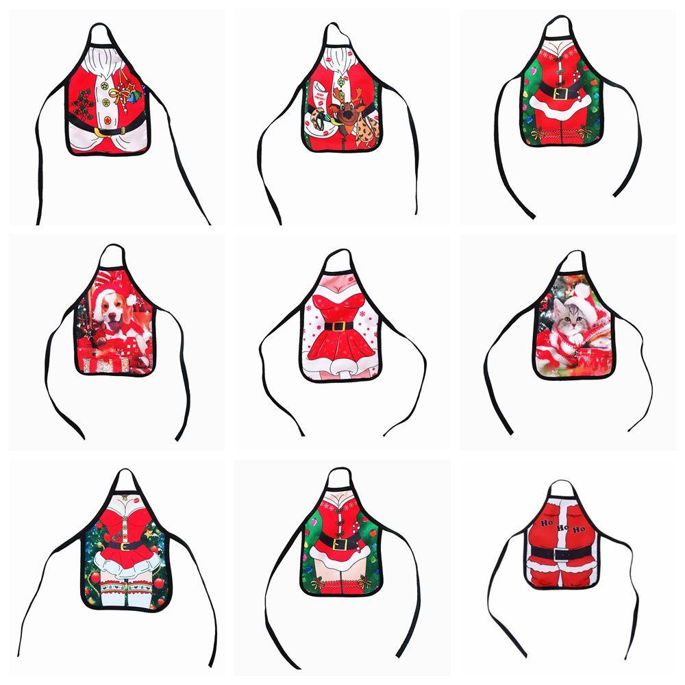 Bộ 2 Vỏ Bọc Chai Rượu Hình Ông Già Noel / Người Tuyết Nhiều Màu Dễ Thương