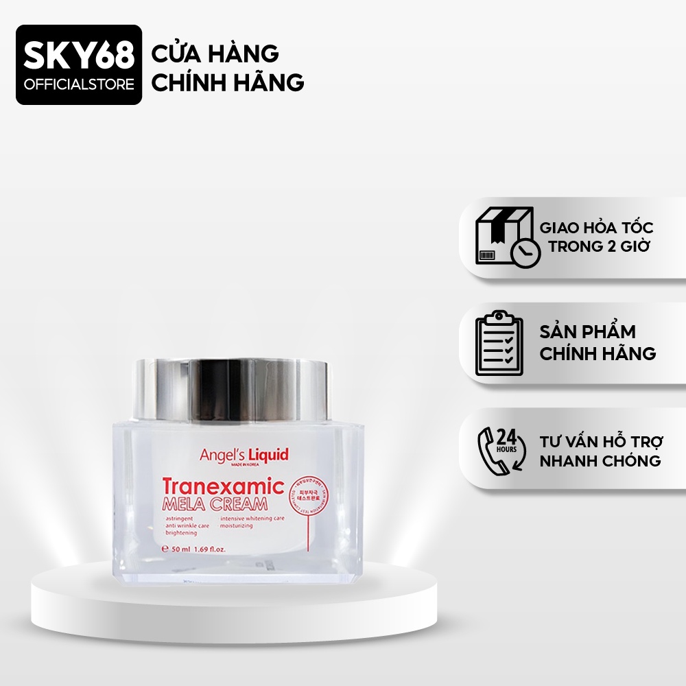Kem Dưỡng Mờ Nám Chuyên Sâu Angel's Liquid Tranexamic Mela Cream 50ml