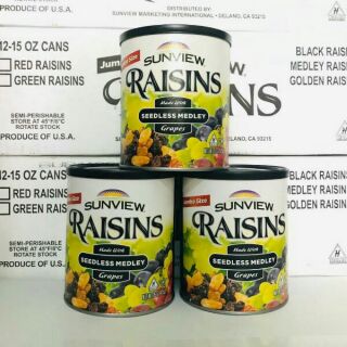 Nho kho sunview raisins 425g