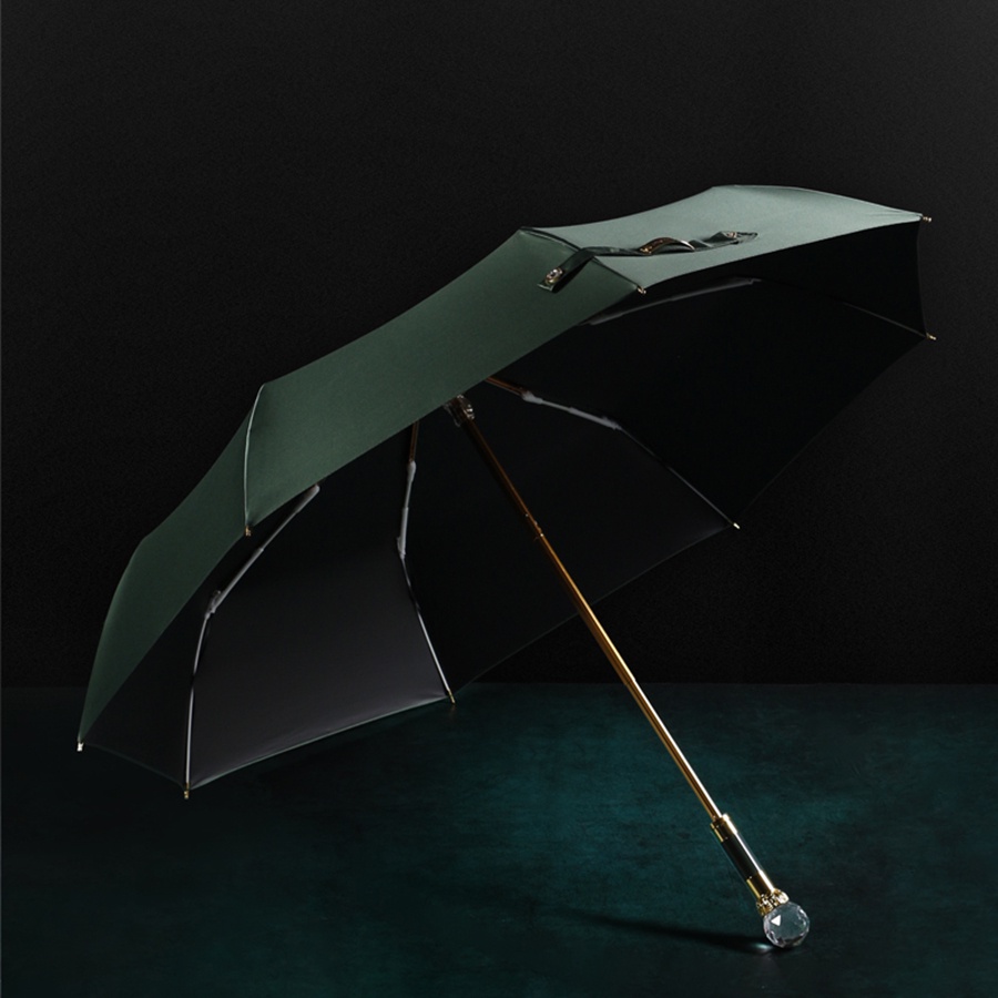 Ô dù che nắng mưa, chống tia UV DanMunier Long-handle cao cấp