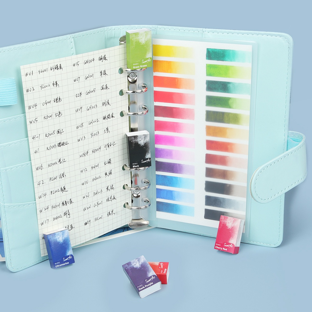 Bảng Màu Nước 32 Màu Đơn Sắc Cho Họa Sĩ Lineriart