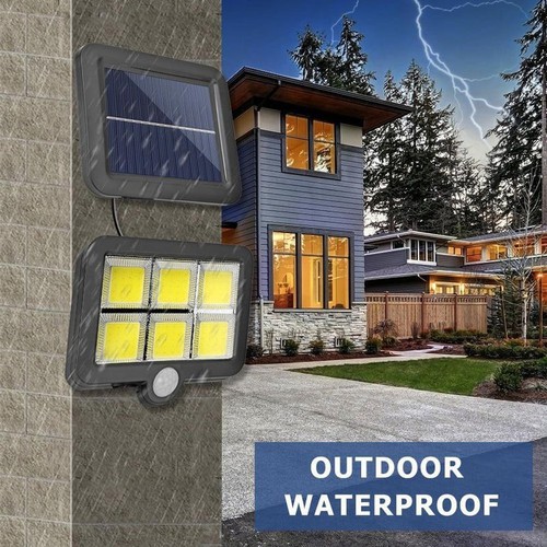 Đèn SOLAR 120 LED gắn tường SL-F120 2021 [Lucio store]